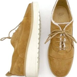 UGG Women's Johanna Spill Seam Suede Oxfords
